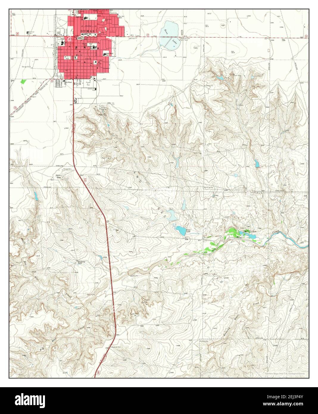 Dumas texas map Cut Out Stock Images & Pictures - Alamy