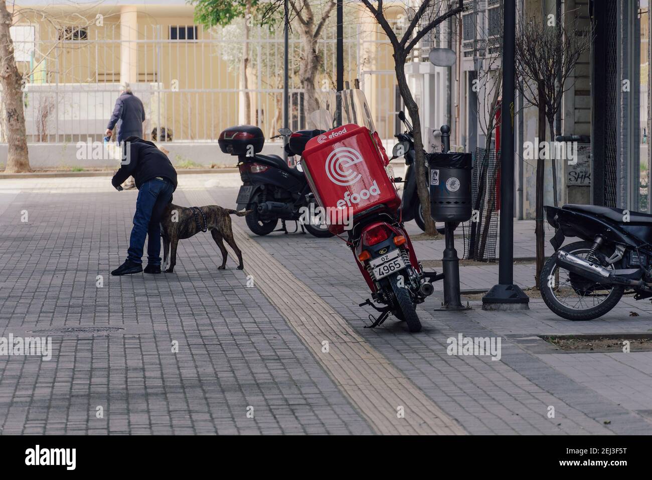Efood courier hires stock photography and images Alamy