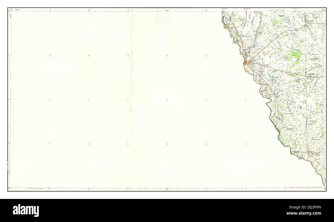 Map of eagle pass texas Cut Out Stock Images & Pictures Alamy