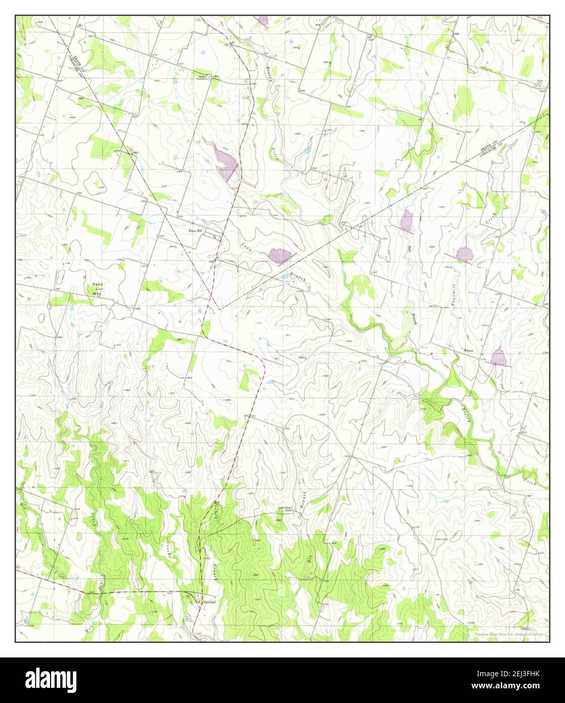 Edna texas map hires stock photography and images Alamy