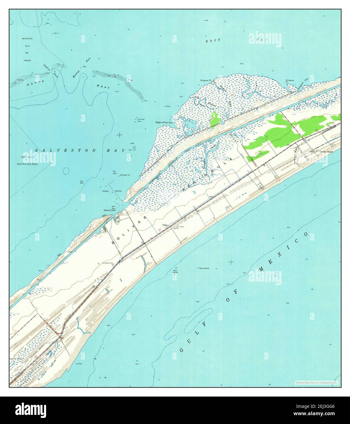 Flake, Texas, map 1954, 1:24000, United States of America by Timeless ...
