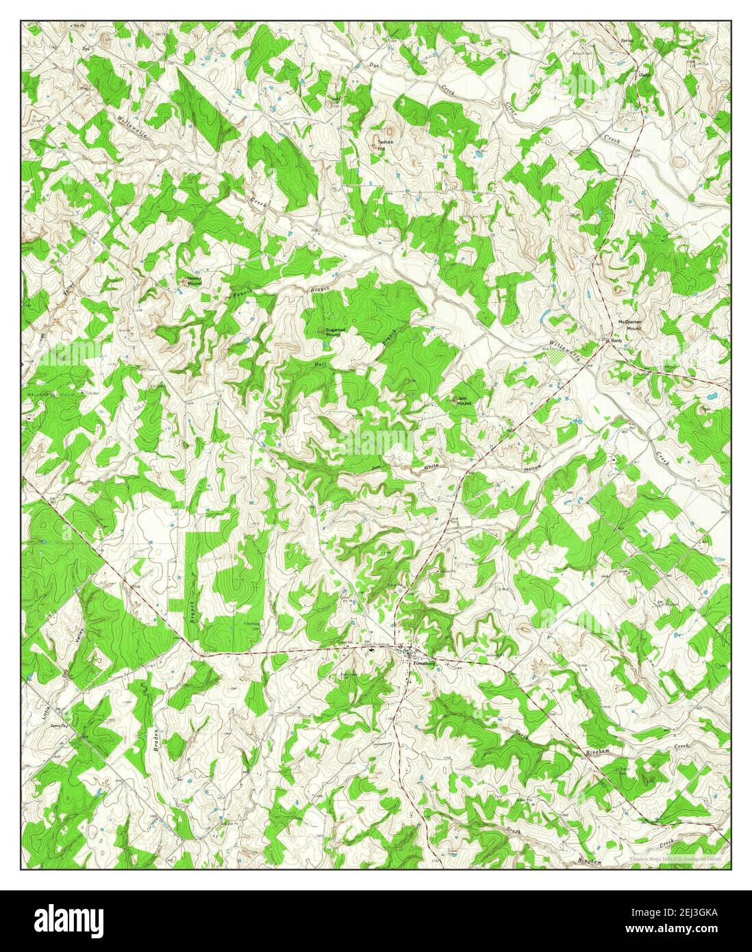 Map of forestburg hires stock photography and images Alamy