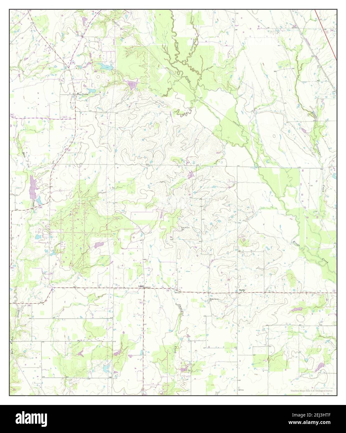 Grays Prairie Texas map 1960 - Grays Prairie Texas Map 1960 124000 United States Of America By Timeless Maps Data Us Geological Survey 2EJ3HTF