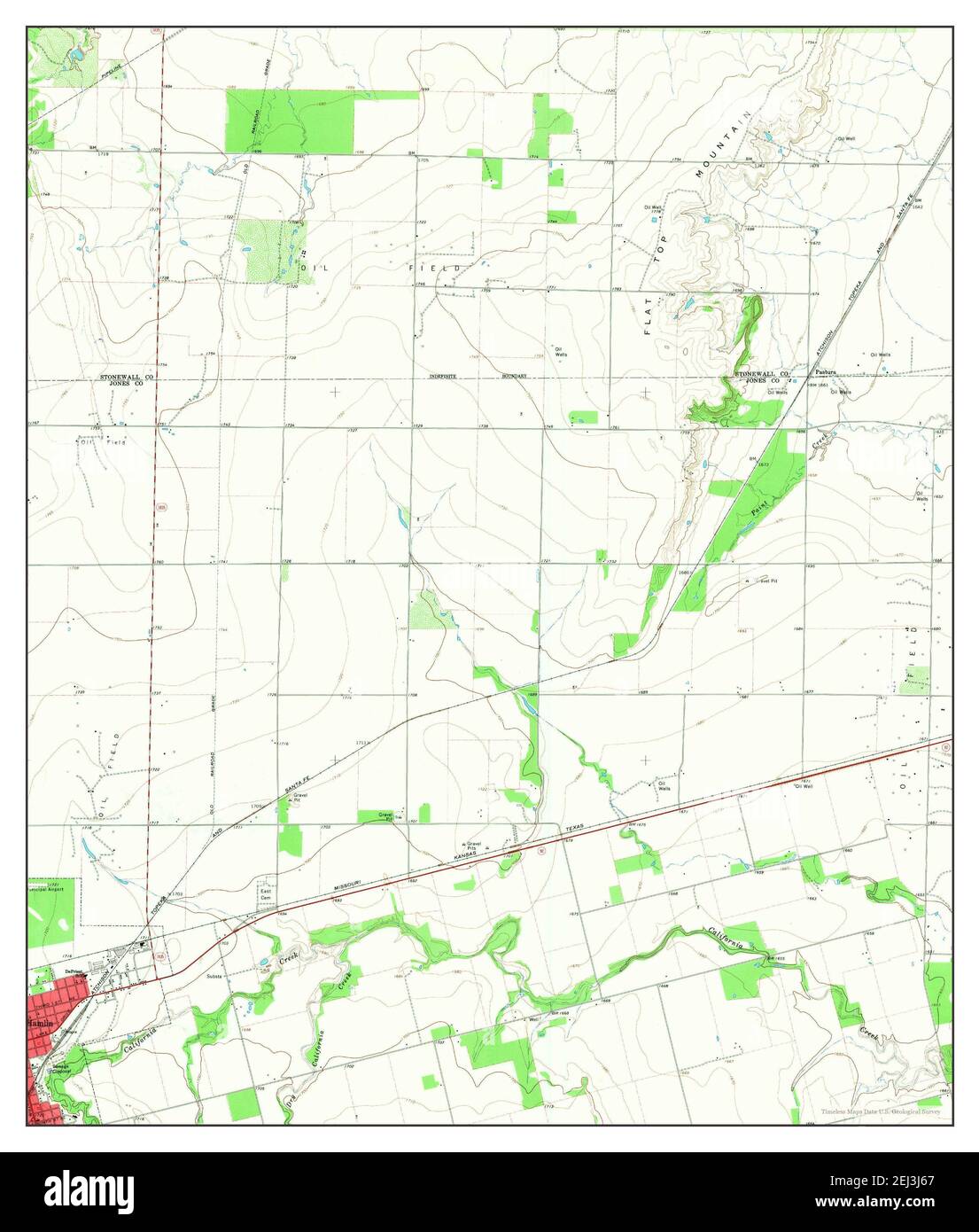 Map of hamlin texas Cut Out Stock Images & Pictures Alamy