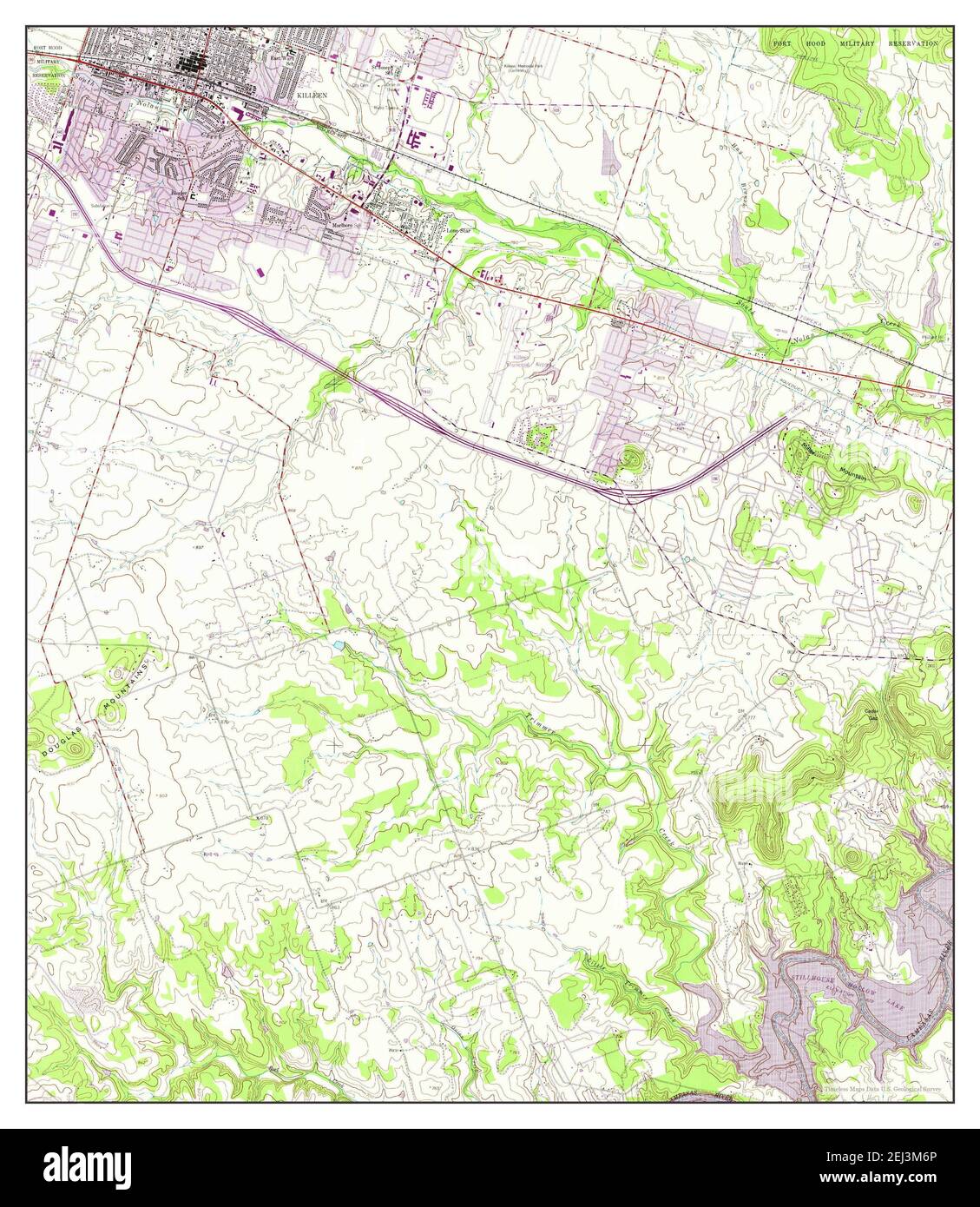 Killeen Texas map 1958 1 24000 - Killeen Texas Map 1958 124000 United States Of America By Timeless Maps Data Us Geological Survey 2EJ3M6P