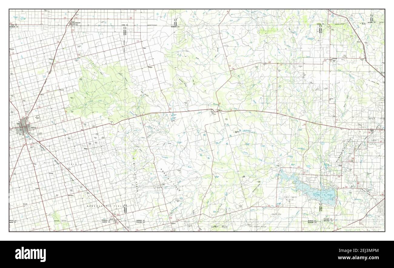 Map of lamesa texas hires stock photography and images Alamy