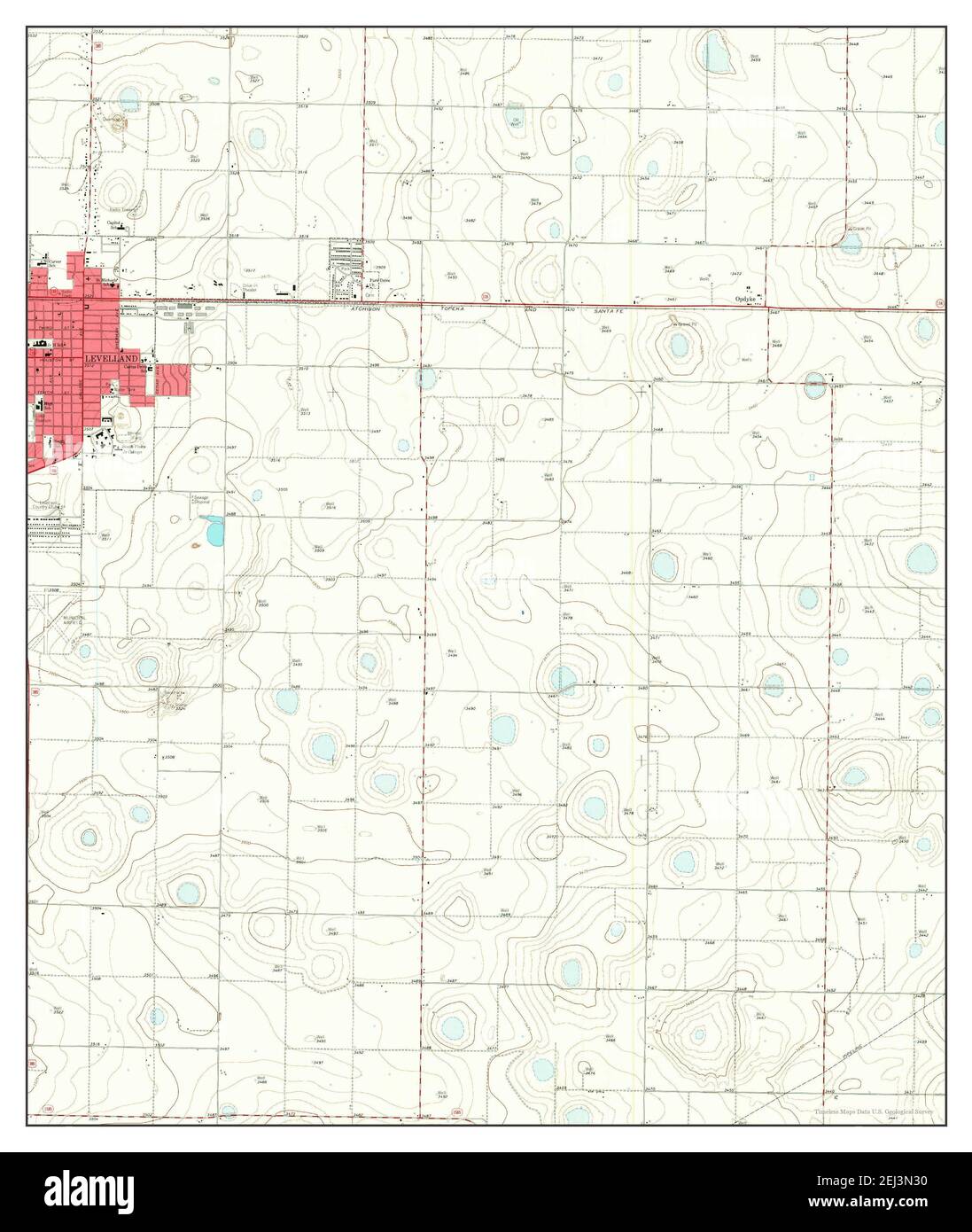 Map of levelland texas hires stock photography and images Alamy