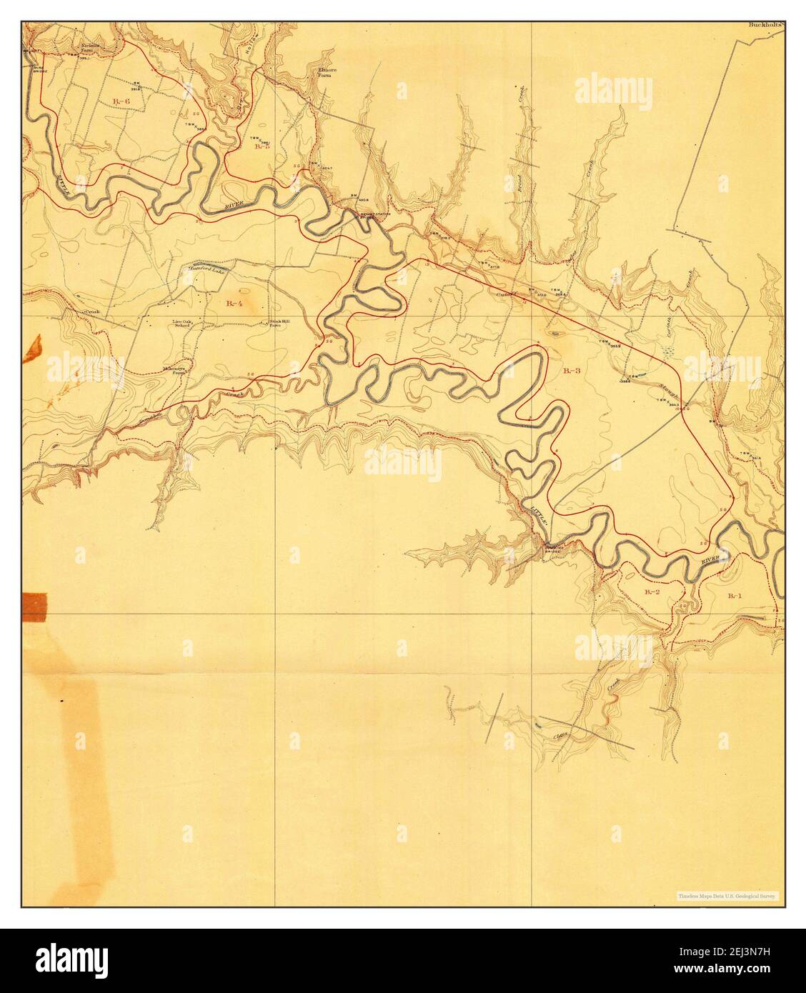 Little River Texas map 1910 - Little River Texas Map 1910 124000 United States Of America By Timeless Maps Data Us Geological Survey 2EJ3N7H 