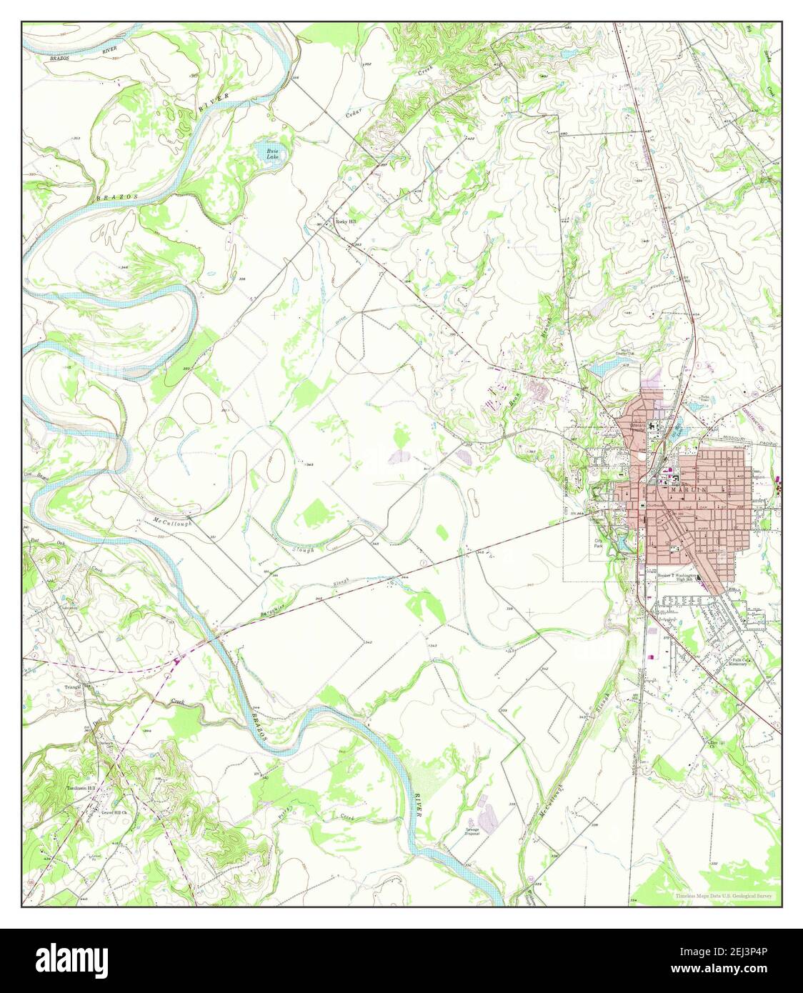 Marlin texas map hi-res stock photography and images - Alamy