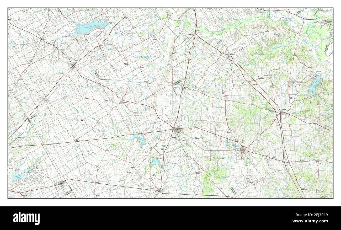 Mexia texas map hires stock photography and images Alamy