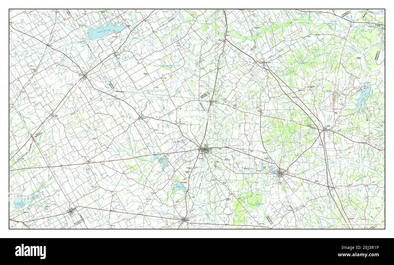 Mexia, Texas, map 1985, 1100000, United States of America by Timeless