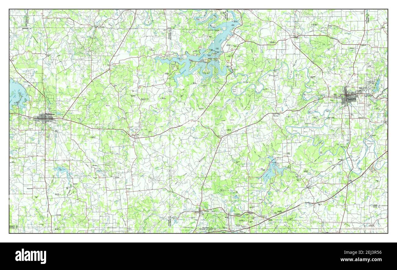 Mineral wells texas map Cut Out Stock Images & Pictures Alamy