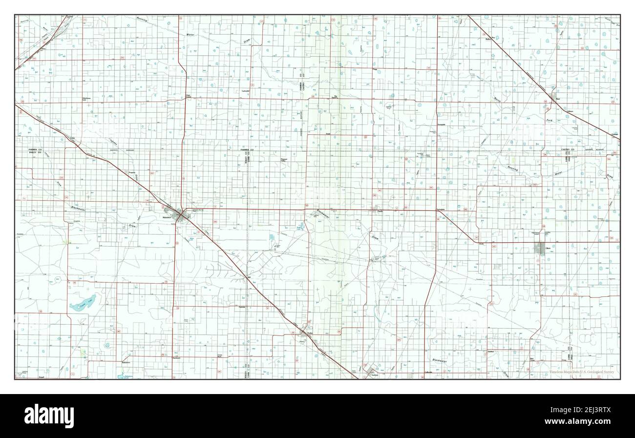 Muleshoe, Texas, map 1985, 1100000, United States of America by