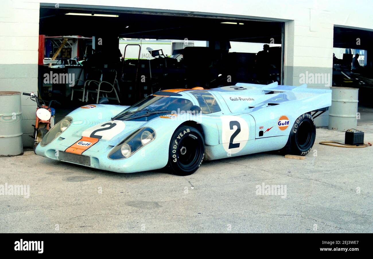 Gulf Racing Bordada Parche Coser en oficial Porsche 917 Ford GT40 Le Mans 