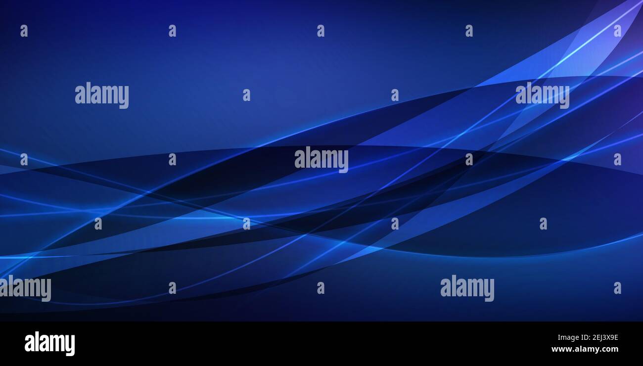 Modern Glowing Lines Abstract Geometric Shape Blue background wallpaper ...