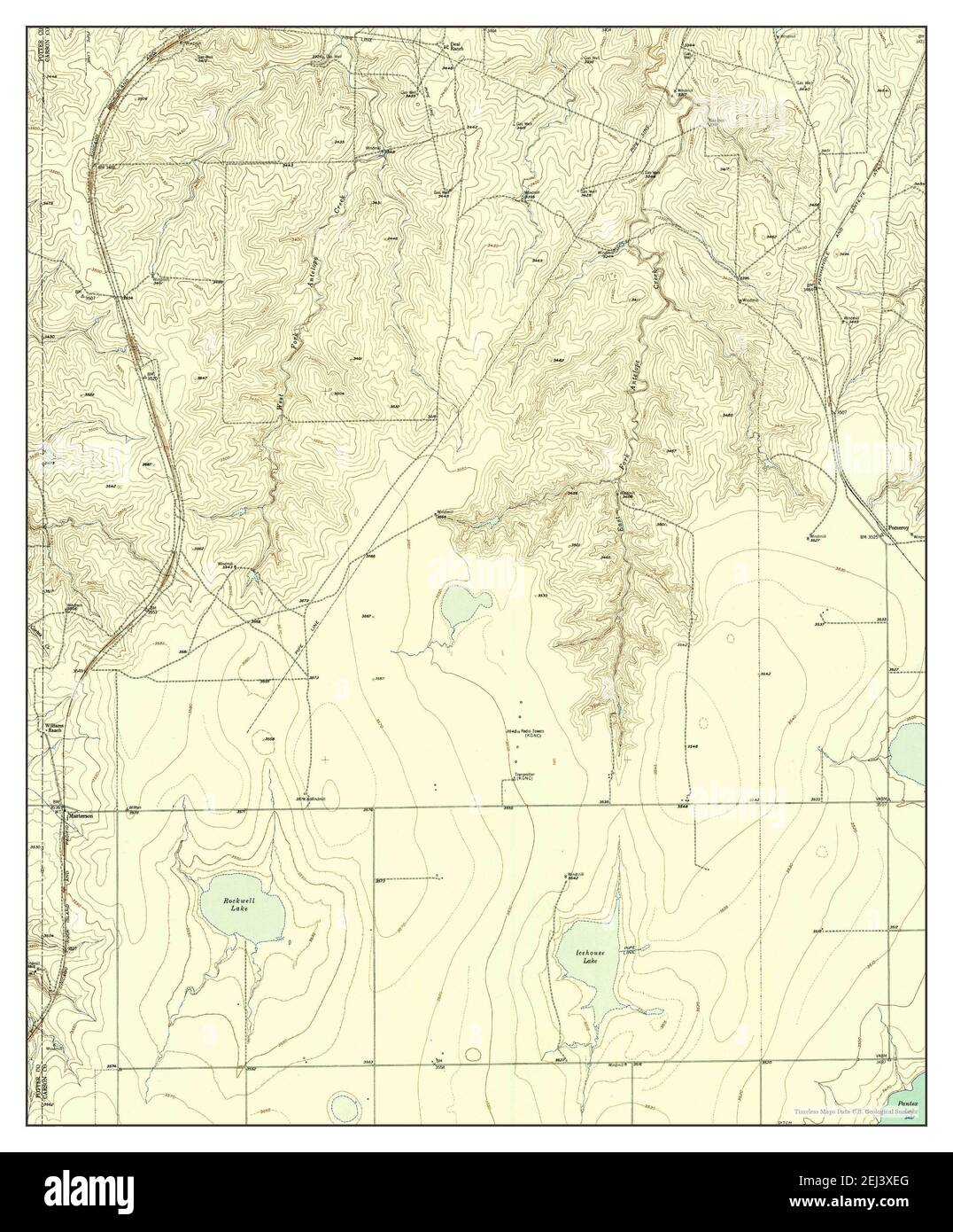 Map Of Pomeroy High Resolution Stock Photography and Images Alamy