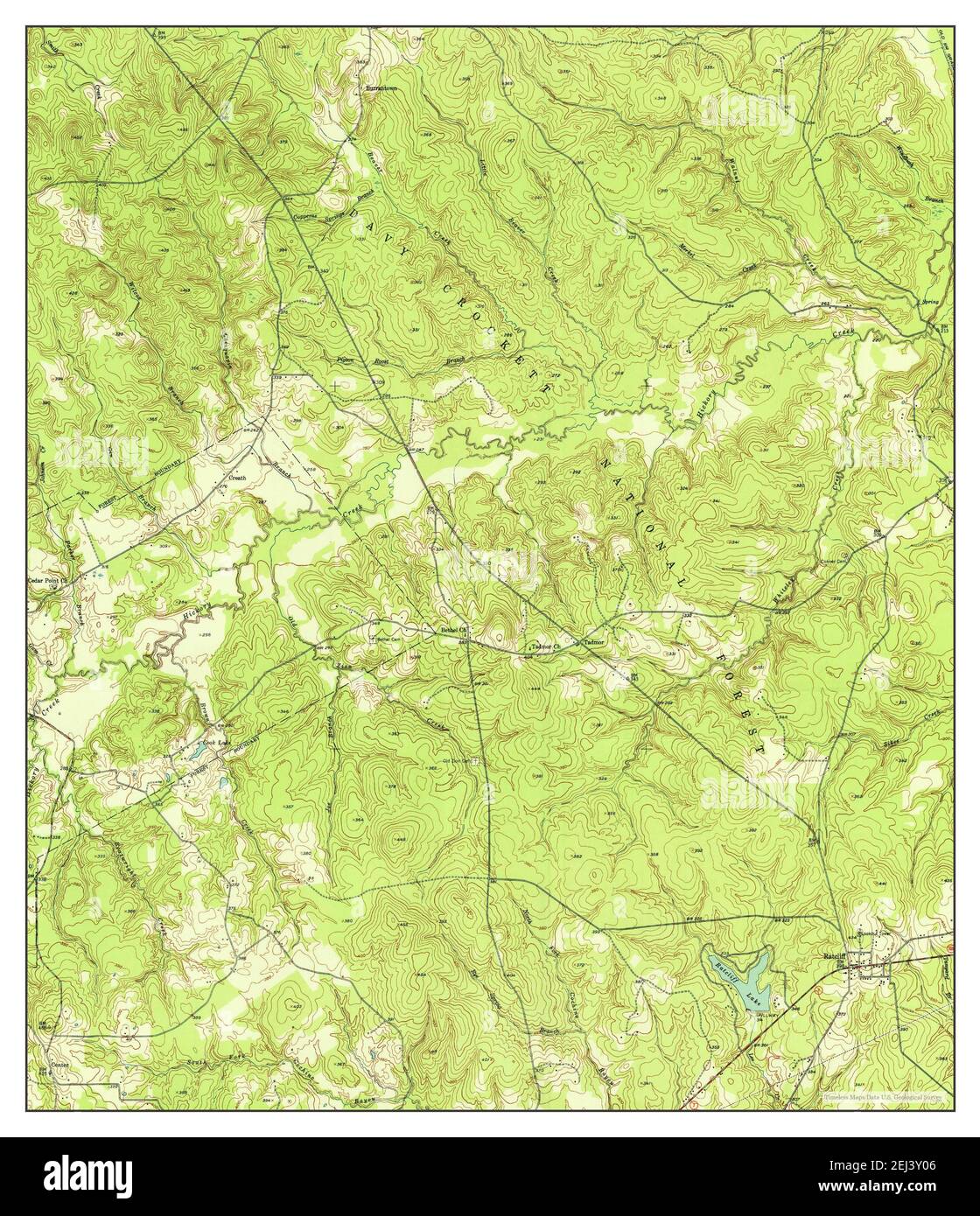 Map of ratcliff texas Cut Out Stock Images & Pictures Alamy