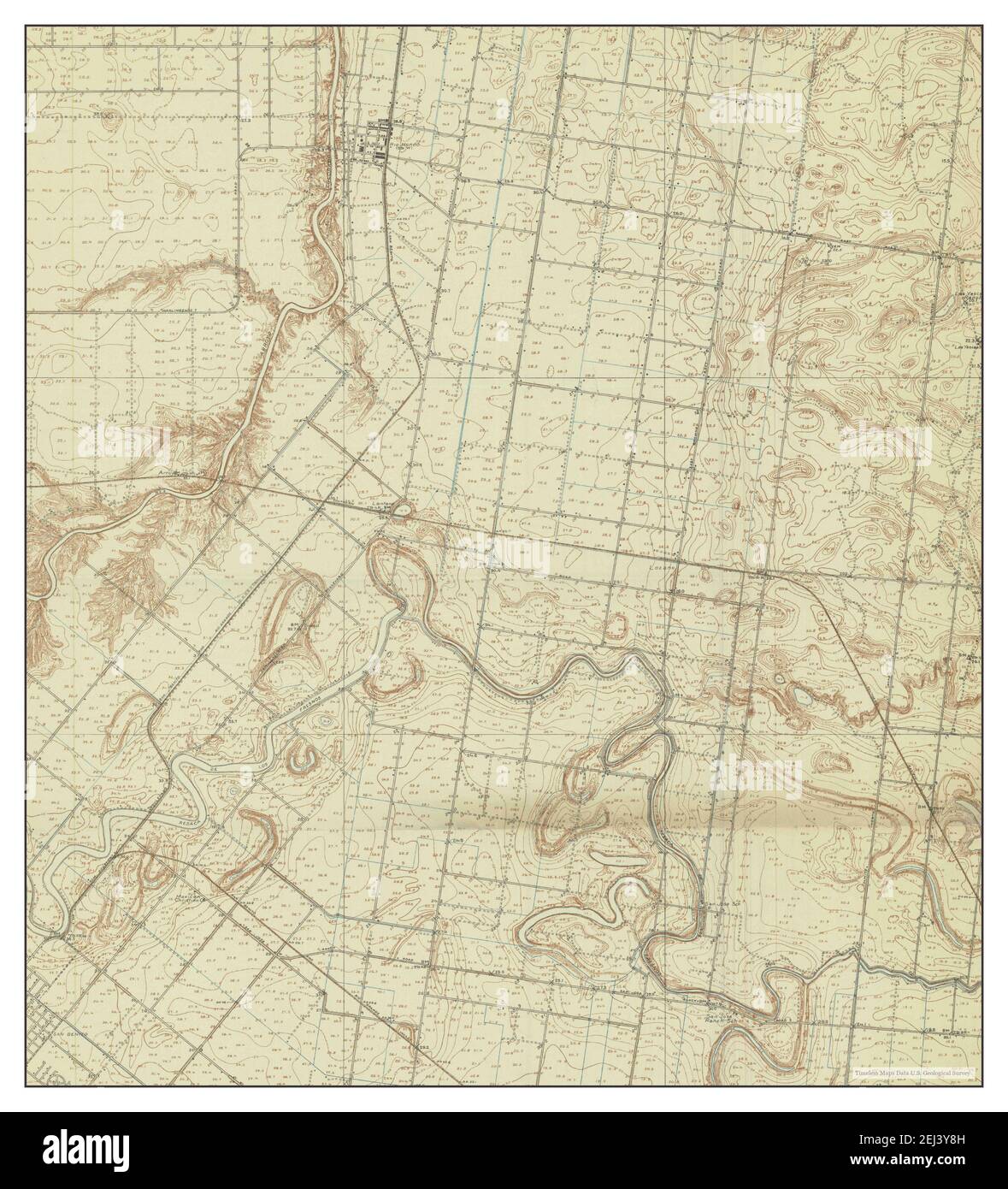 Rio Hondo, Texas, map 1929, 124000, United States of America by