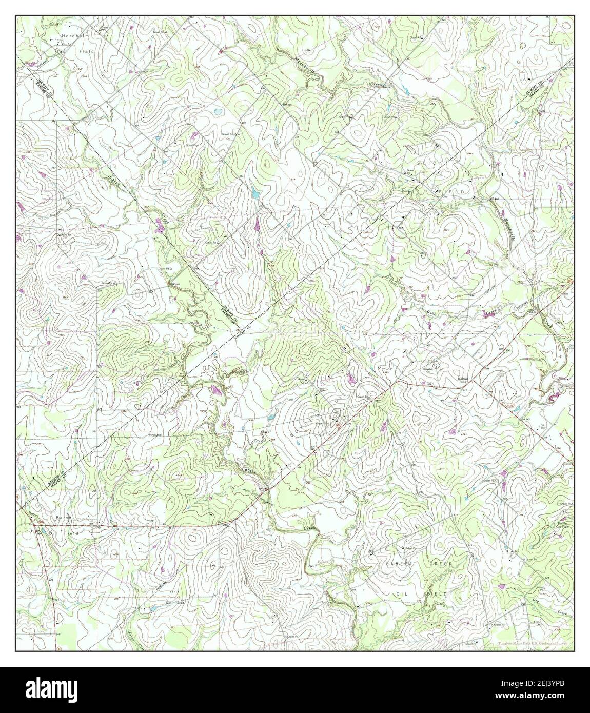 Runge SE, Texas, map 1963, 124000, United States of America by