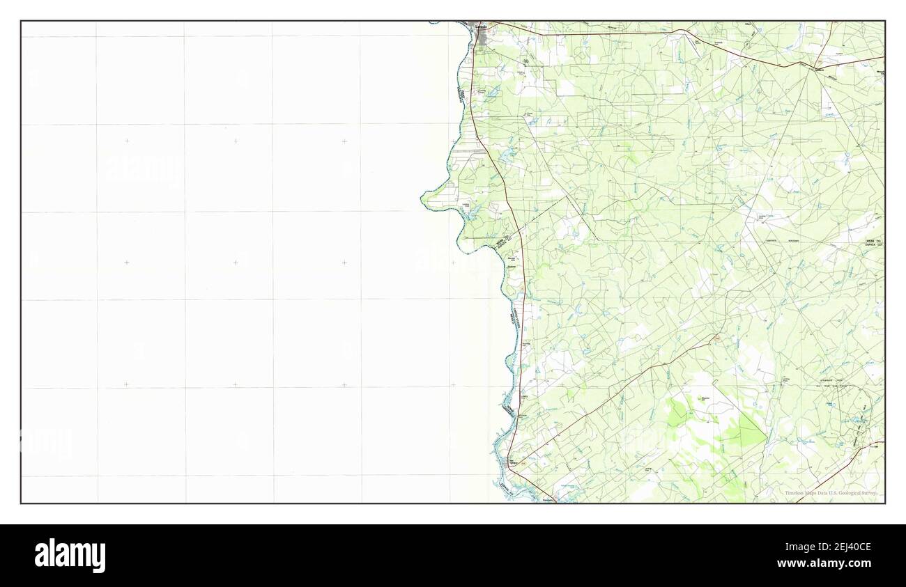 San Ygnacio, Texas, map 1985, 1100000, United States of America by