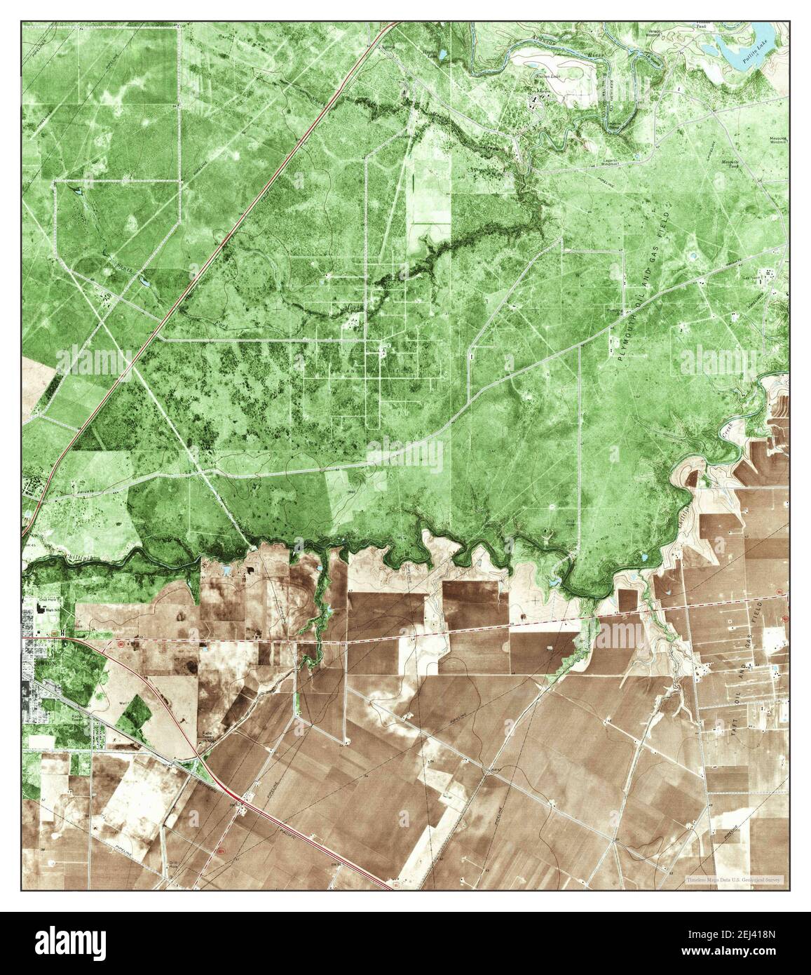 Sinton texas map hires stock photography and images Alamy