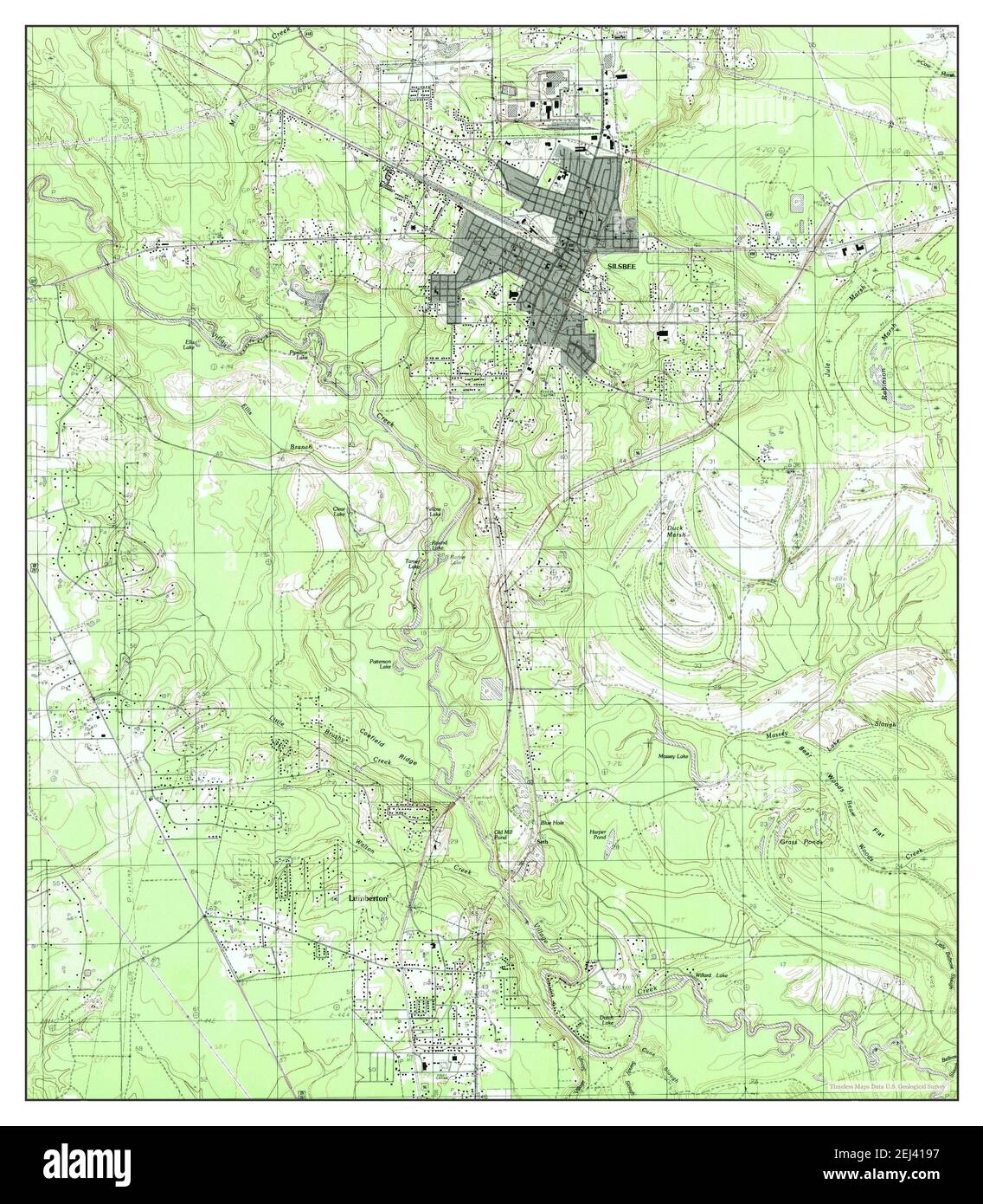 Silsbee texas map hires stock photography and images Alamy