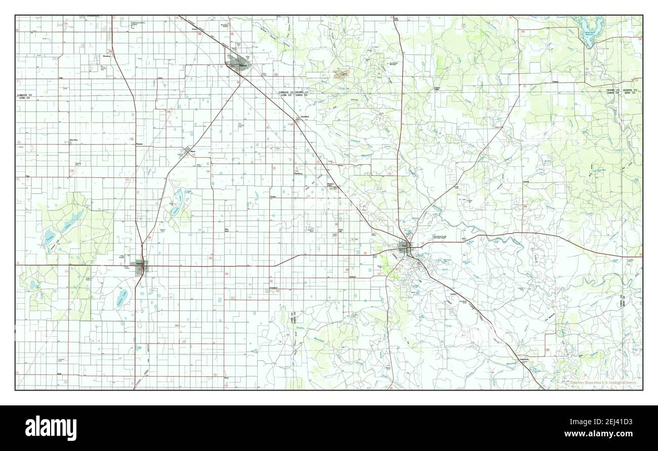 Slaton texas map Cut Out Stock Images & Pictures Alamy