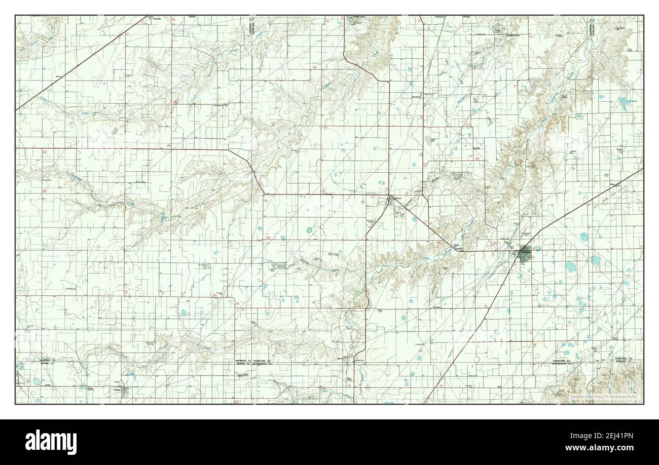 Spearman texas map Cut Out Stock Images & Pictures Alamy