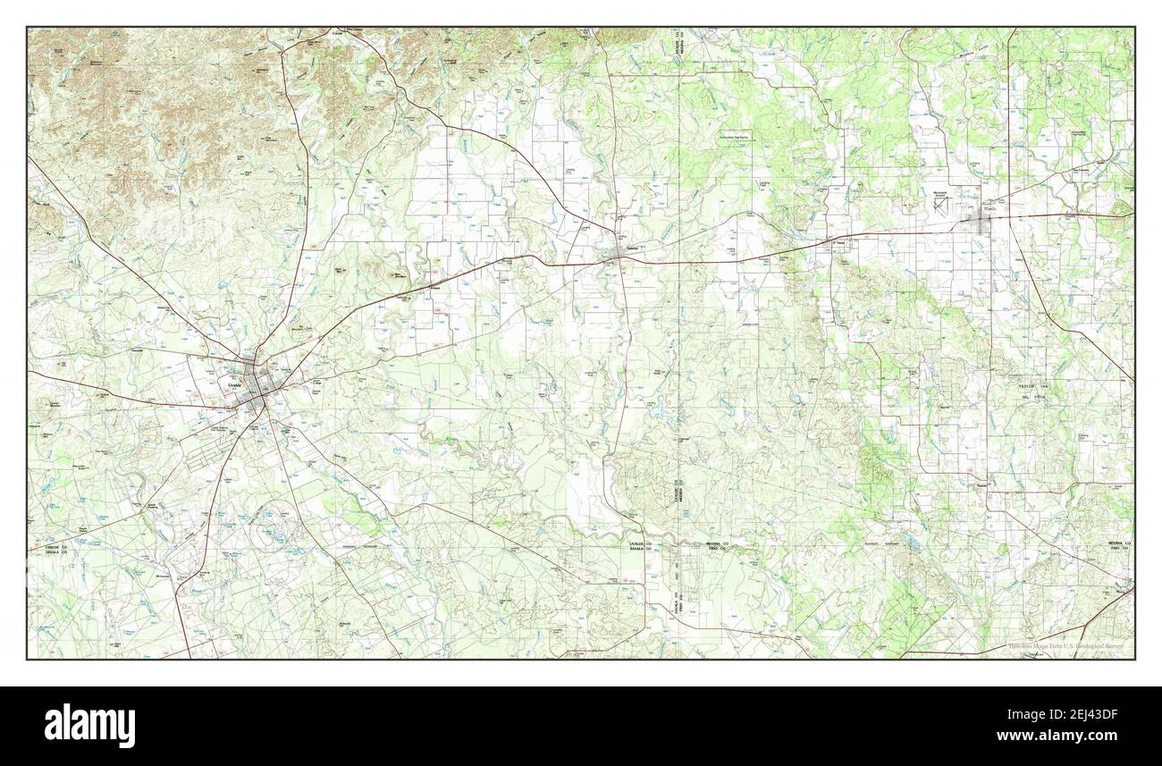 Uvalde map hi-res stock photography and images - Alamy