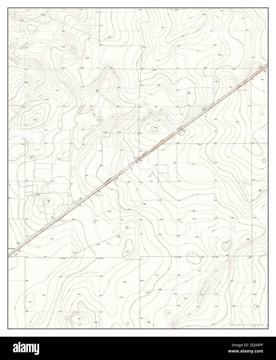 Wilco NE, Texas, map 1965, 124000, United States of America by