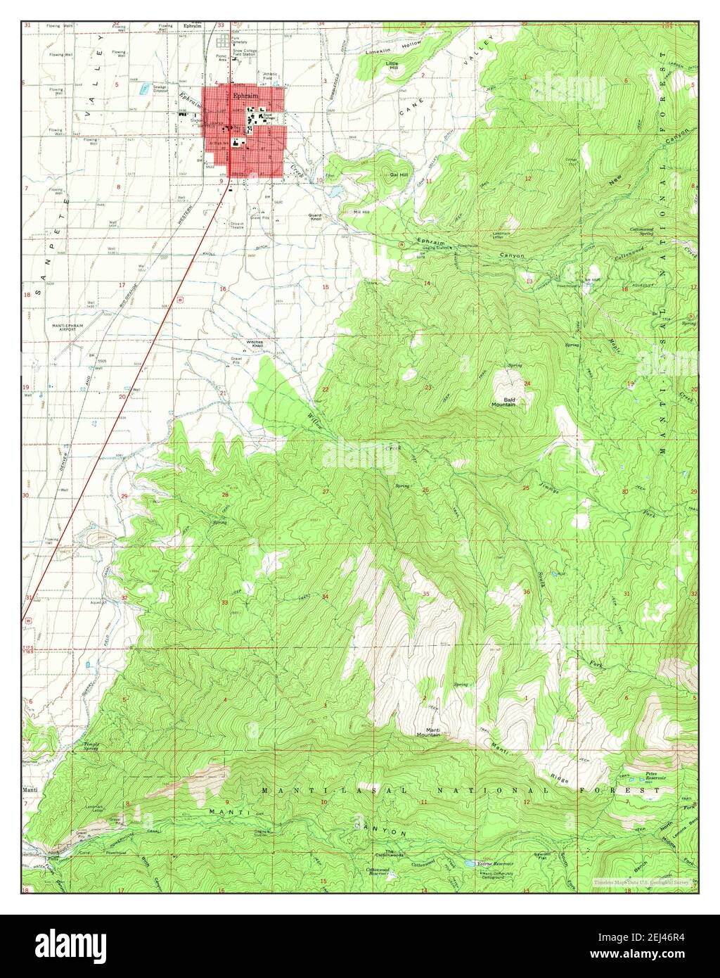 Map of ephraim hires stock photography and images Alamy