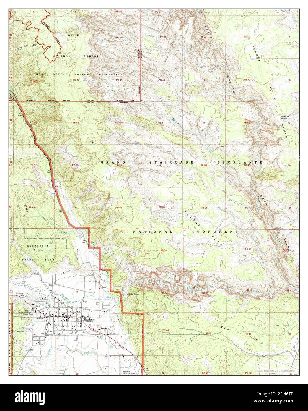 Escalante route Cut Out Stock Images & Pictures Alamy
