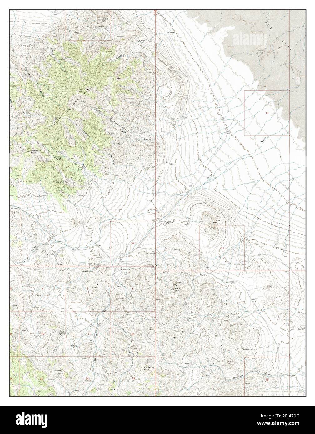 Map of gold hill hires stock photography and images Alamy