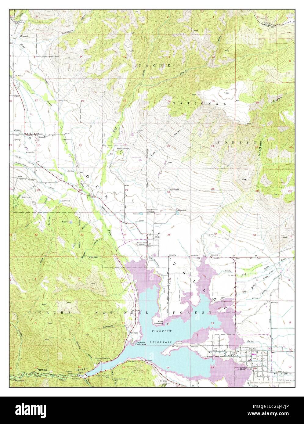 Vintage map of huntsville Cut Out Stock Images & Pictures Alamy