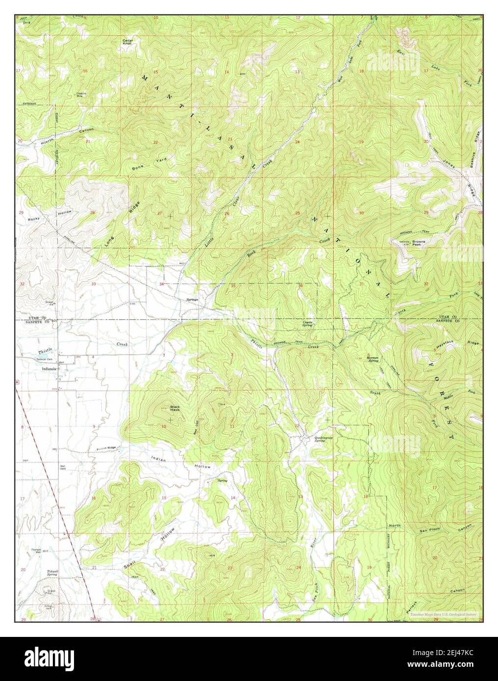 Map of indianola hires stock photography and images Alamy