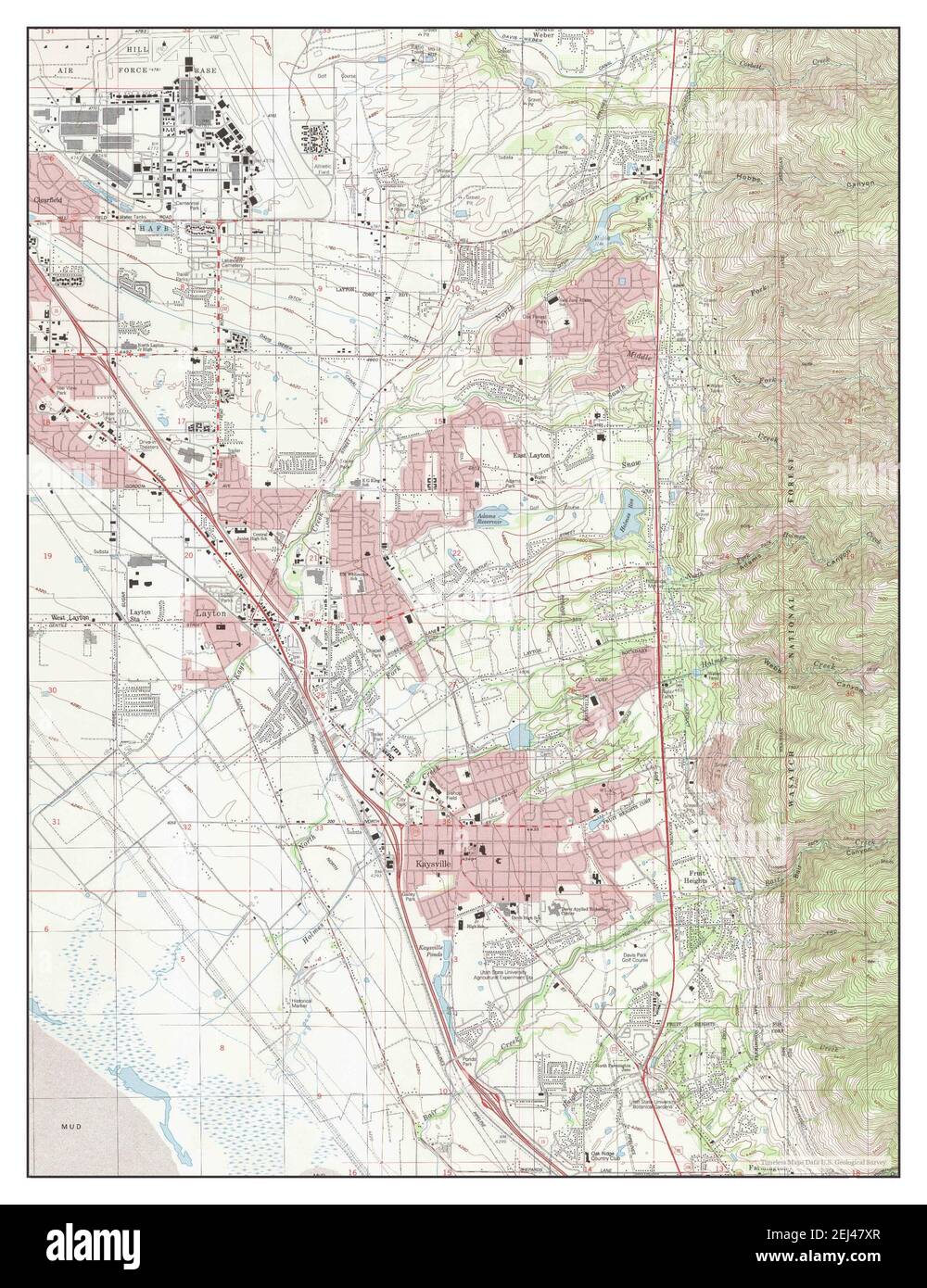 Map of kaysville utah hires stock photography and images Alamy