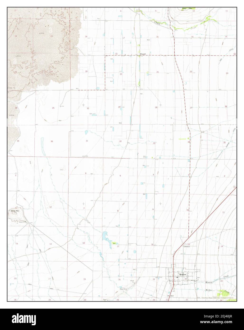 Meadow utah map hires stock photography and images Alamy