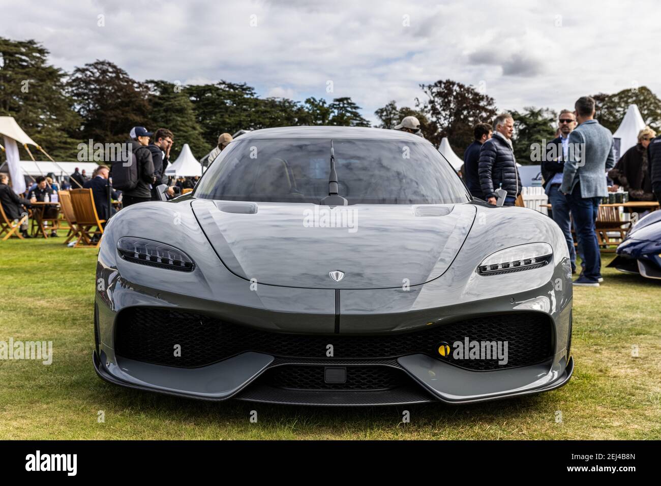 Koenigsegg Gemera on show at the Concours d’Elegance held at Blenheim Palace on the 26 September 2020 Stock Photo