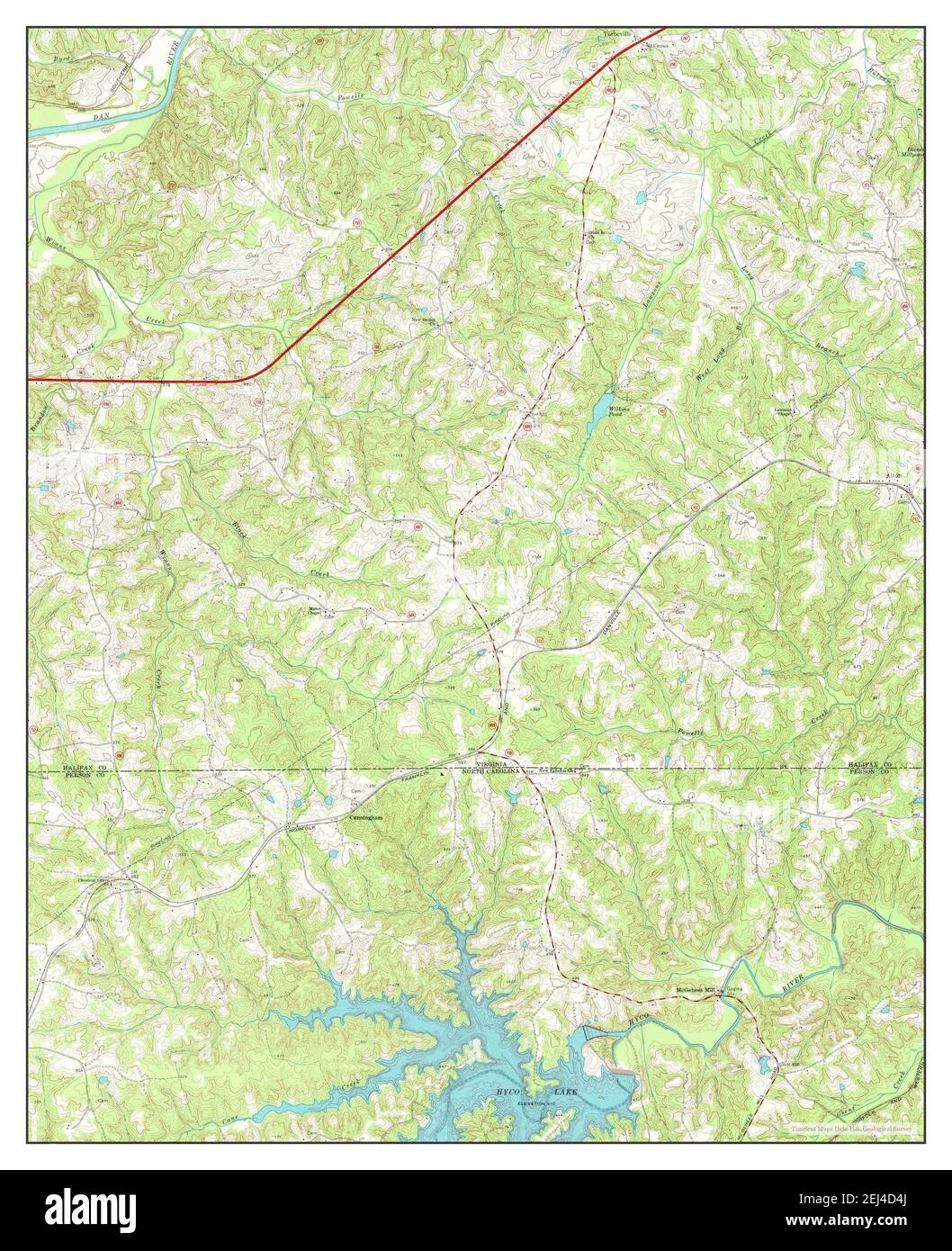 Alton, Virginia, map 1968, 124000, United States of America by