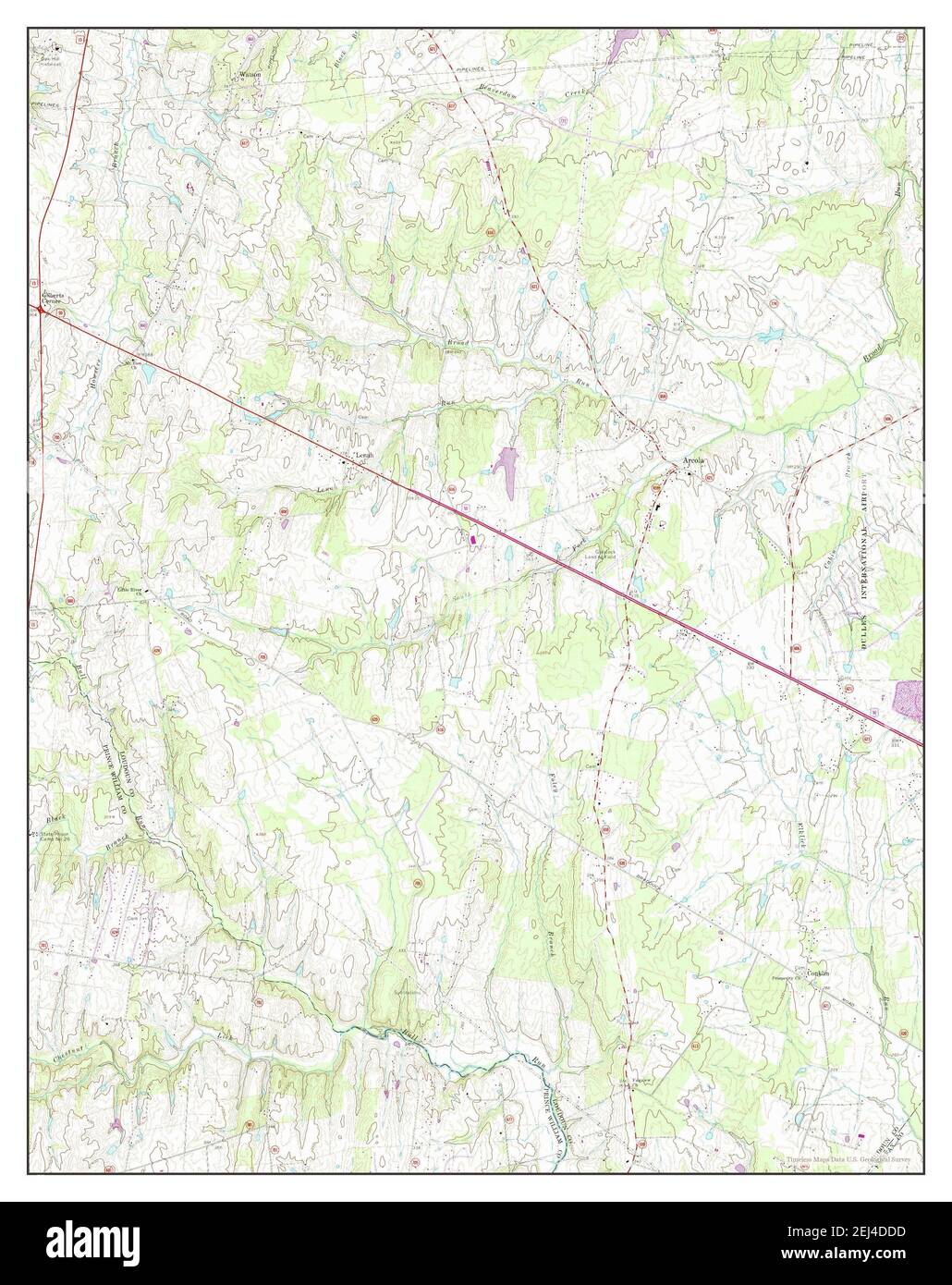 Map of arcola hires stock photography and images Alamy