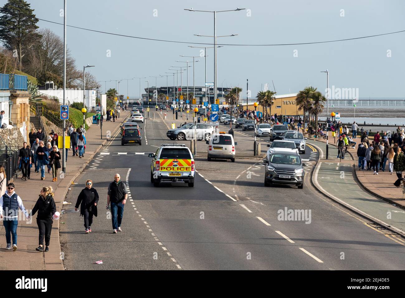 Southend on sea seafront parking hi-res stock photography and images - Alamy
