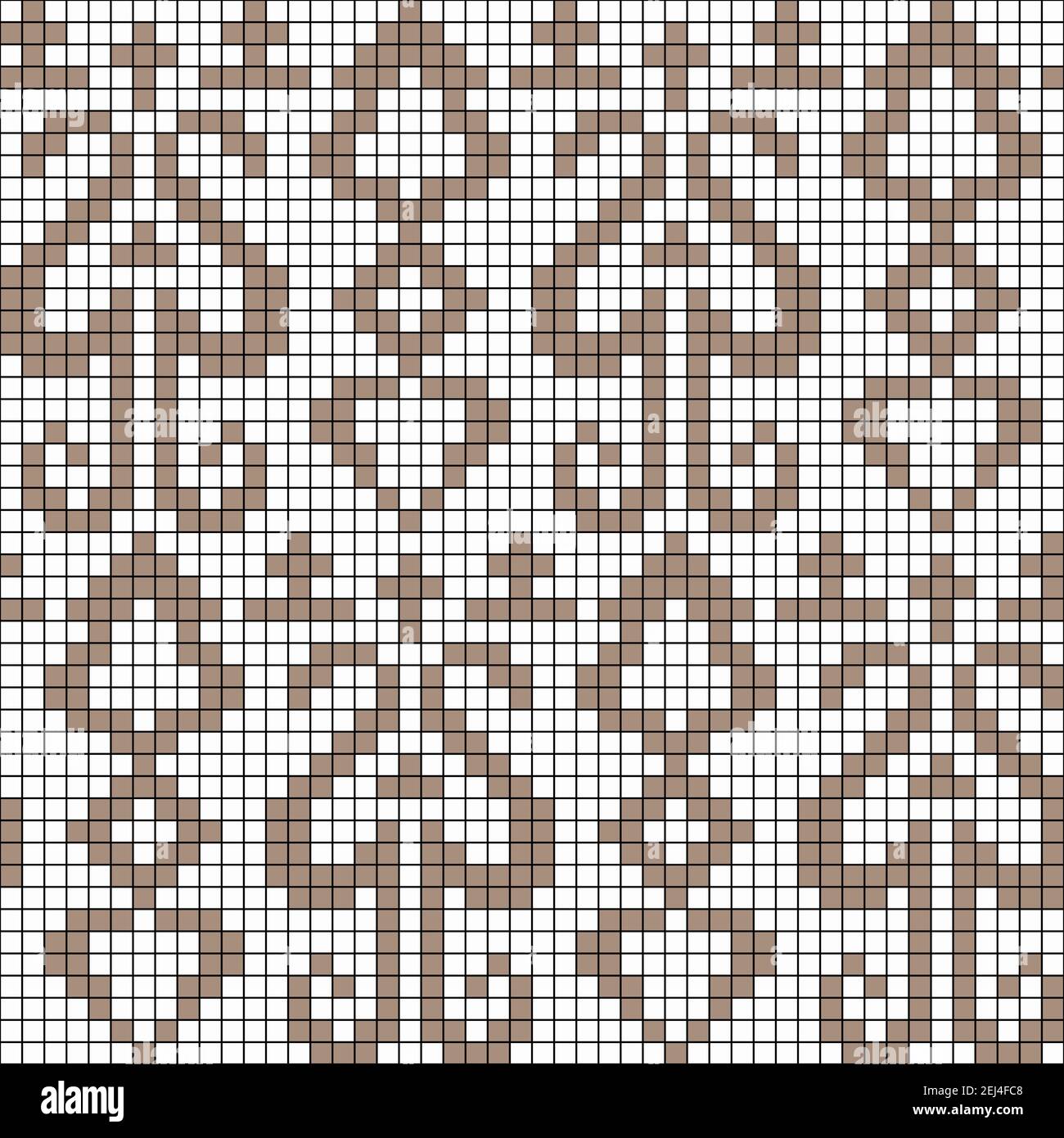 Vector abstract decorative pixel art illustration Stock Vector Image ...