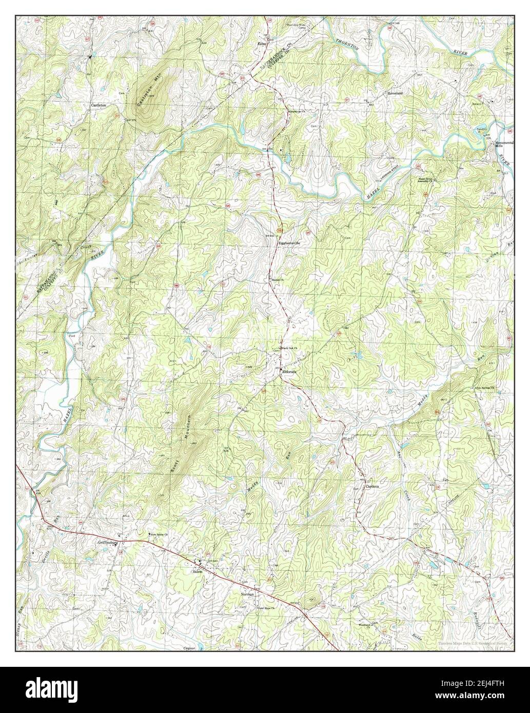 Castleton, Virginia, map 1994, 1:24000, United States of America by ...
