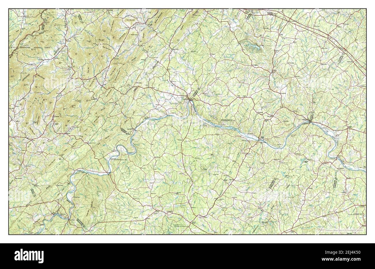 Map of dillwyn Cut Out Stock Images & Pictures Alamy