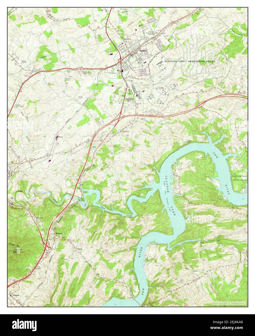 Dublin virginia map hires stock photography and images Alamy