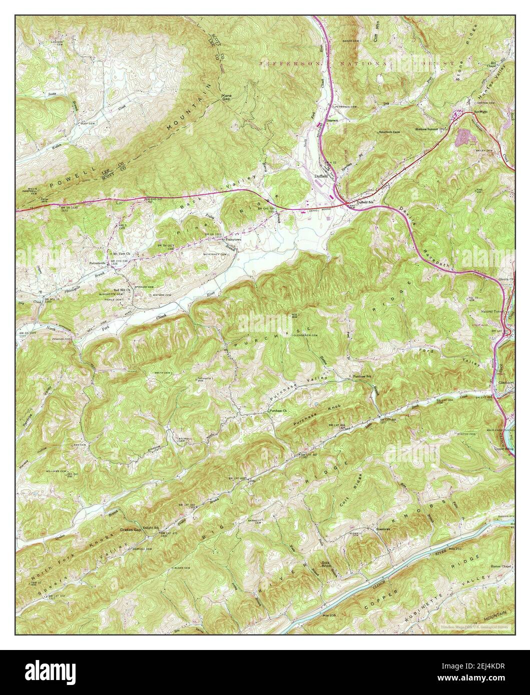 Map of duffield hi-res stock photography and images - Alamy