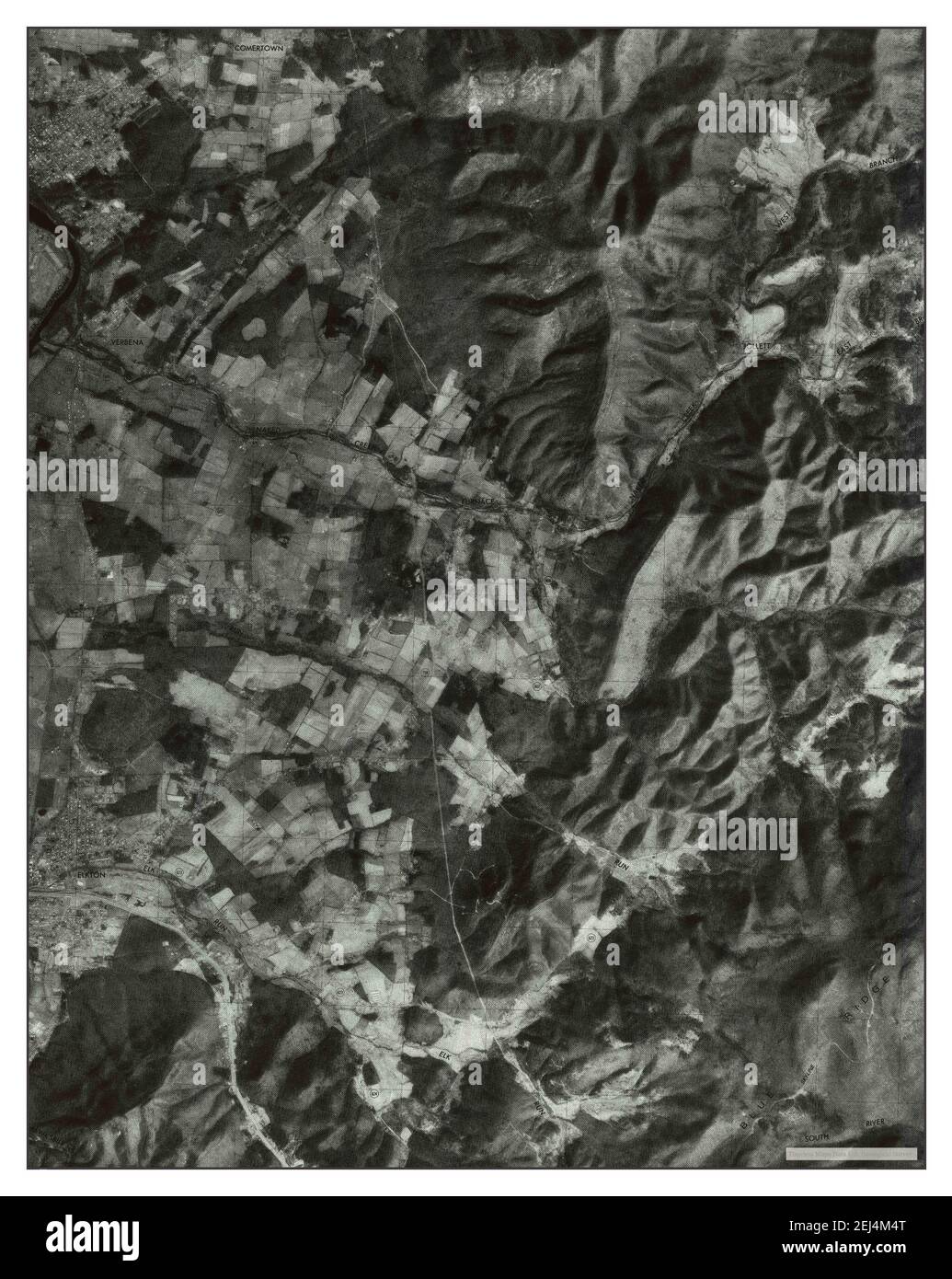 Elkton East, Virginia, map 1977, 124000, United States of America by Timeless Maps, data U.S