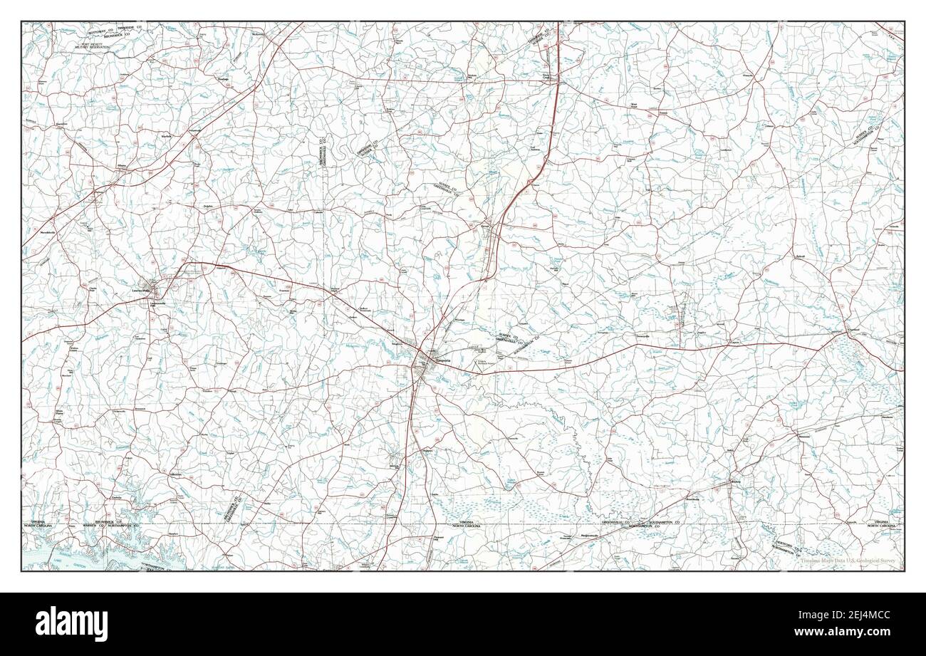 Emporia Virginia Map 1984 1 100000 United States Of America By   Emporia Virginia Map 1984 1100000 United States Of America By Timeless Maps Data Us Geological Survey 2EJ4MCC 