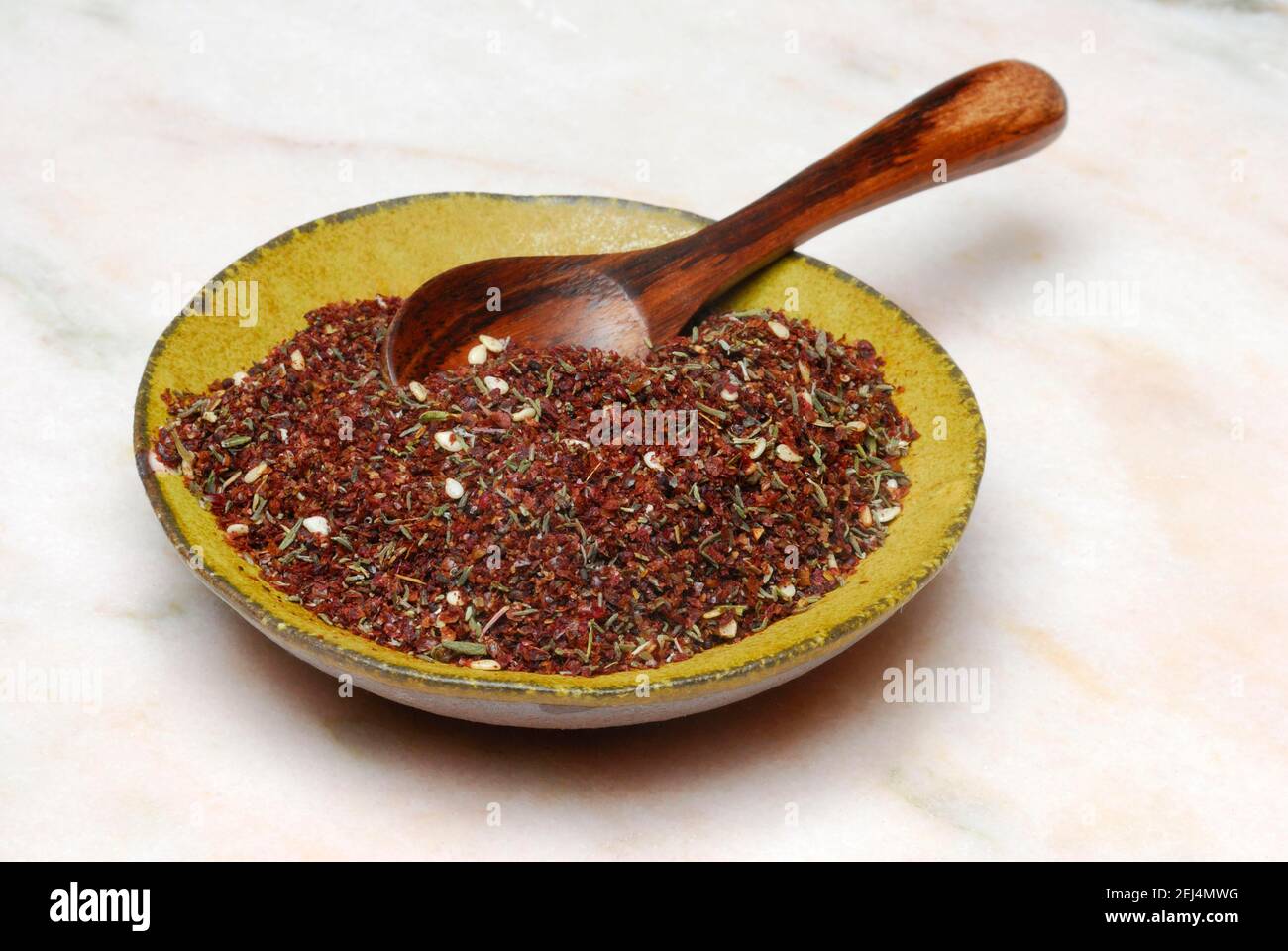 Zaatar, Za'atar, Zatar, Zahtar, spice mixture of sumac, sesame seeds