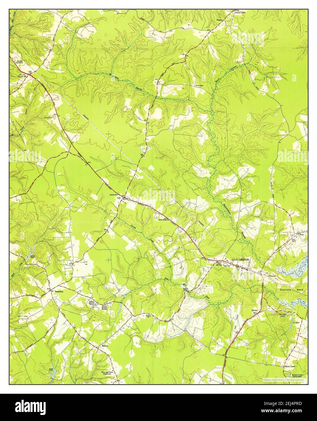 Antique map of gloucester hires stock photography and images Alamy